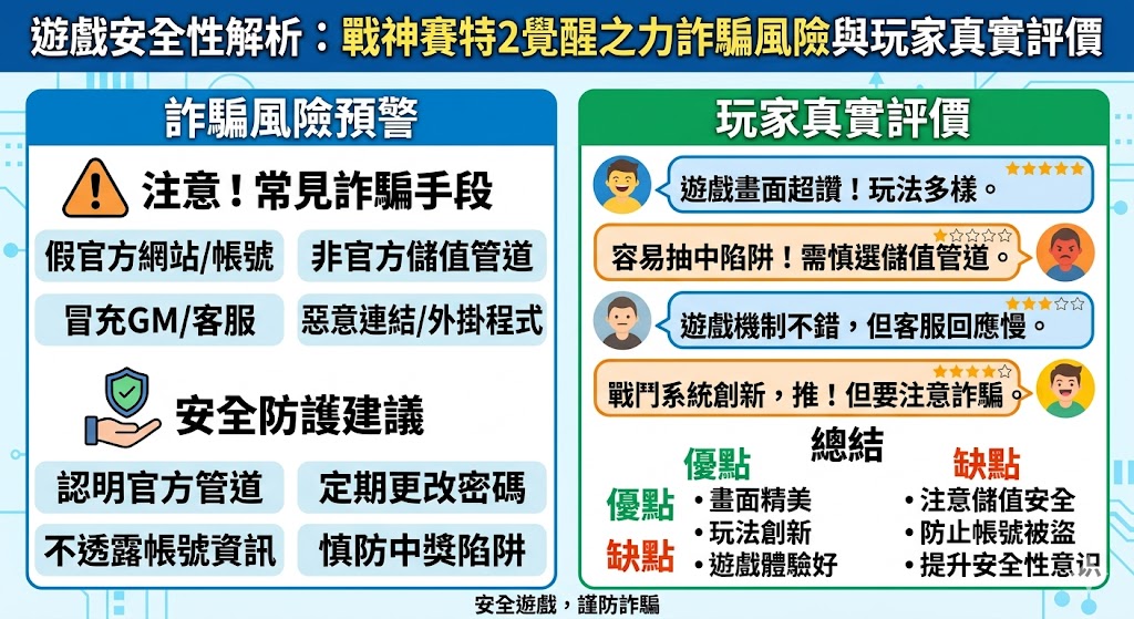 戰神賽特2覺醒之力詐騙風險解析