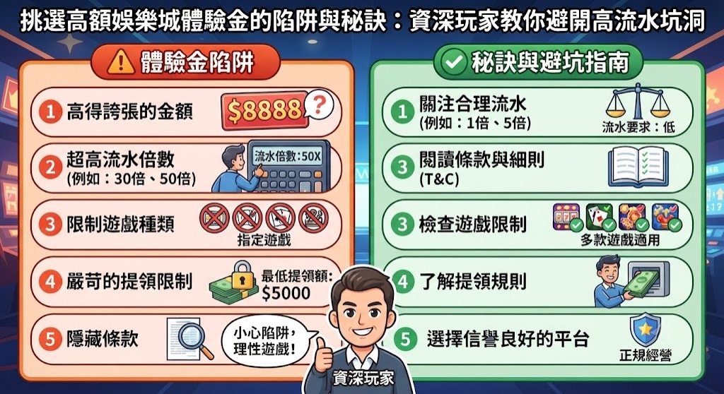資深玩家教你避開高流水坑洞 資深玩家教你避開高流水坑洞
