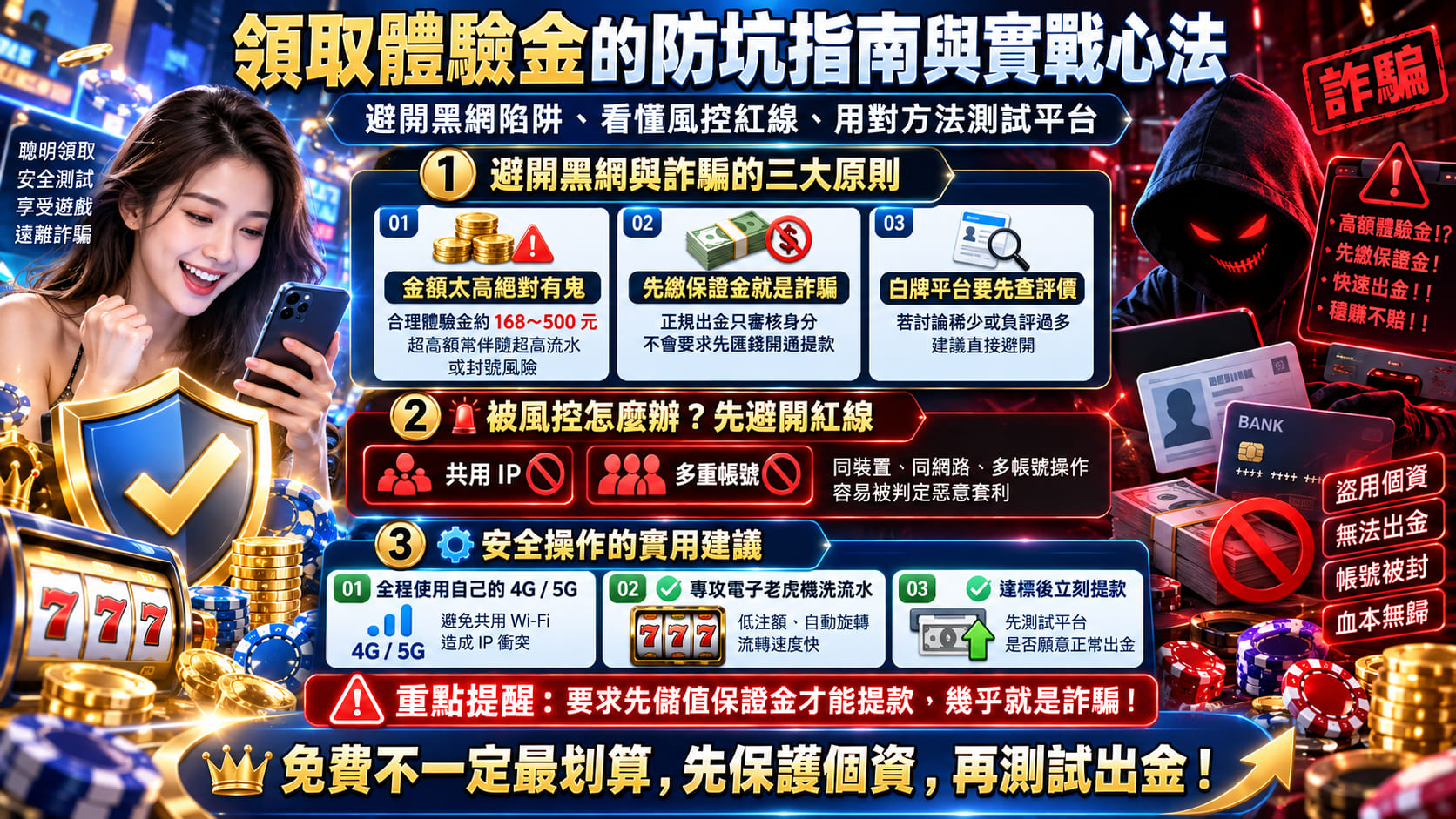 體驗金看似免費，實際使用規則更重要！先掌握領取資格與活動限制。